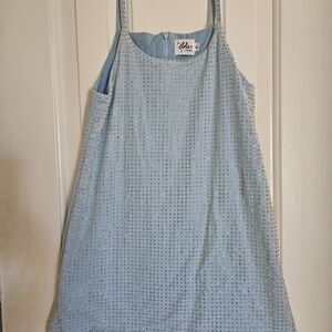 Lola And The Boys. Mini Slip Dress